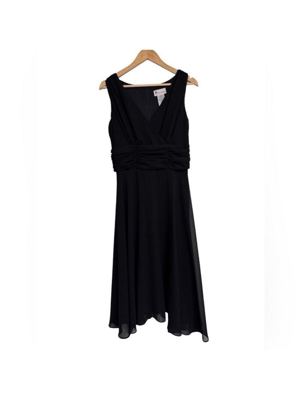 Citi Clothing Black A Line Dress Size 10
